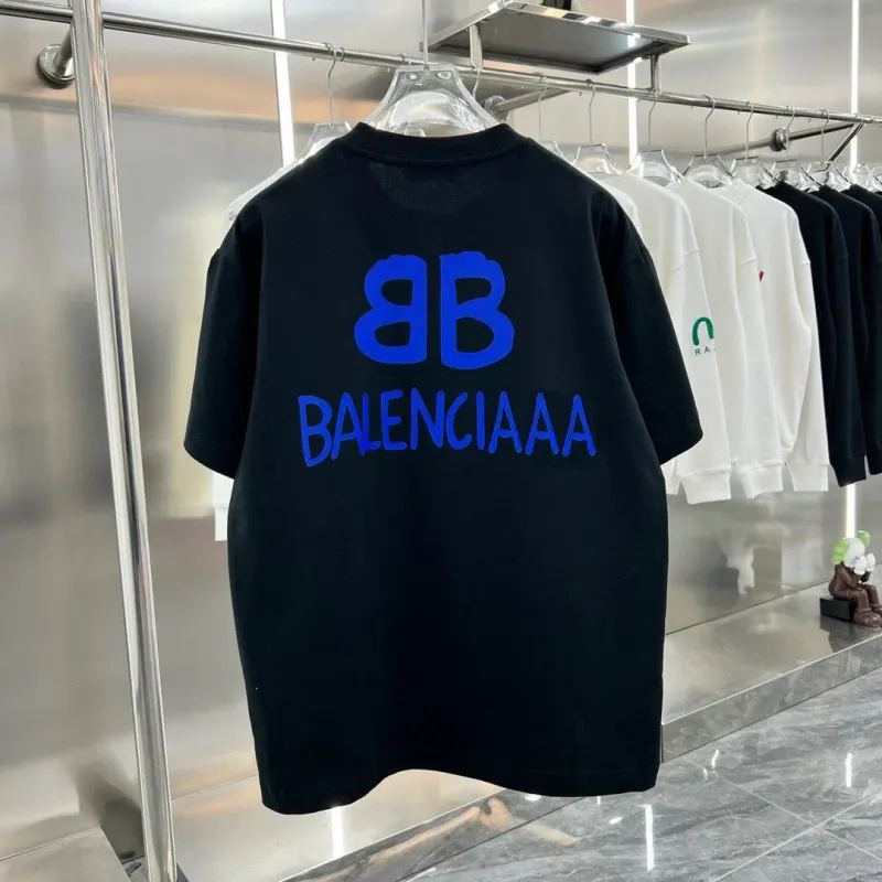 NUEVOS Hombres Plus Tees Polos camisetas Cuello redondo bordado y estampado estilo polar ropa de verano con algodón puro calleje