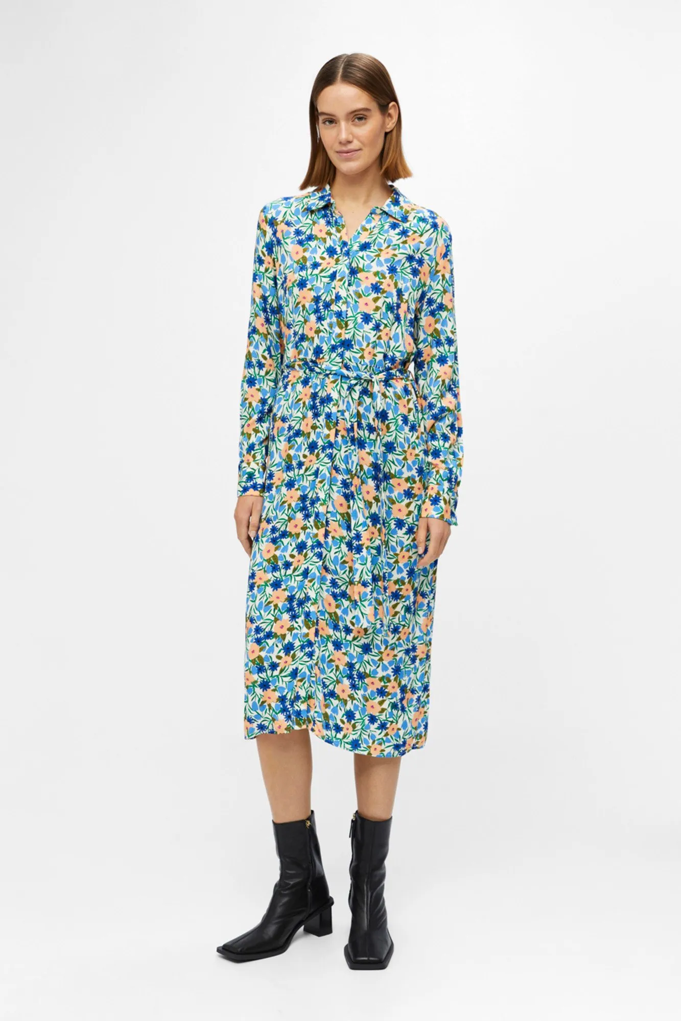 Object Vestido midi camisero