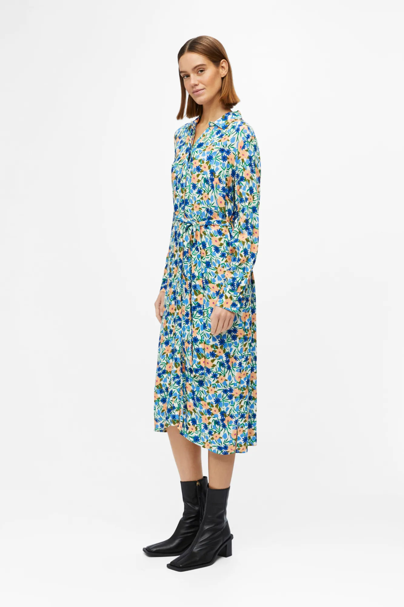Object Vestido midi camisero