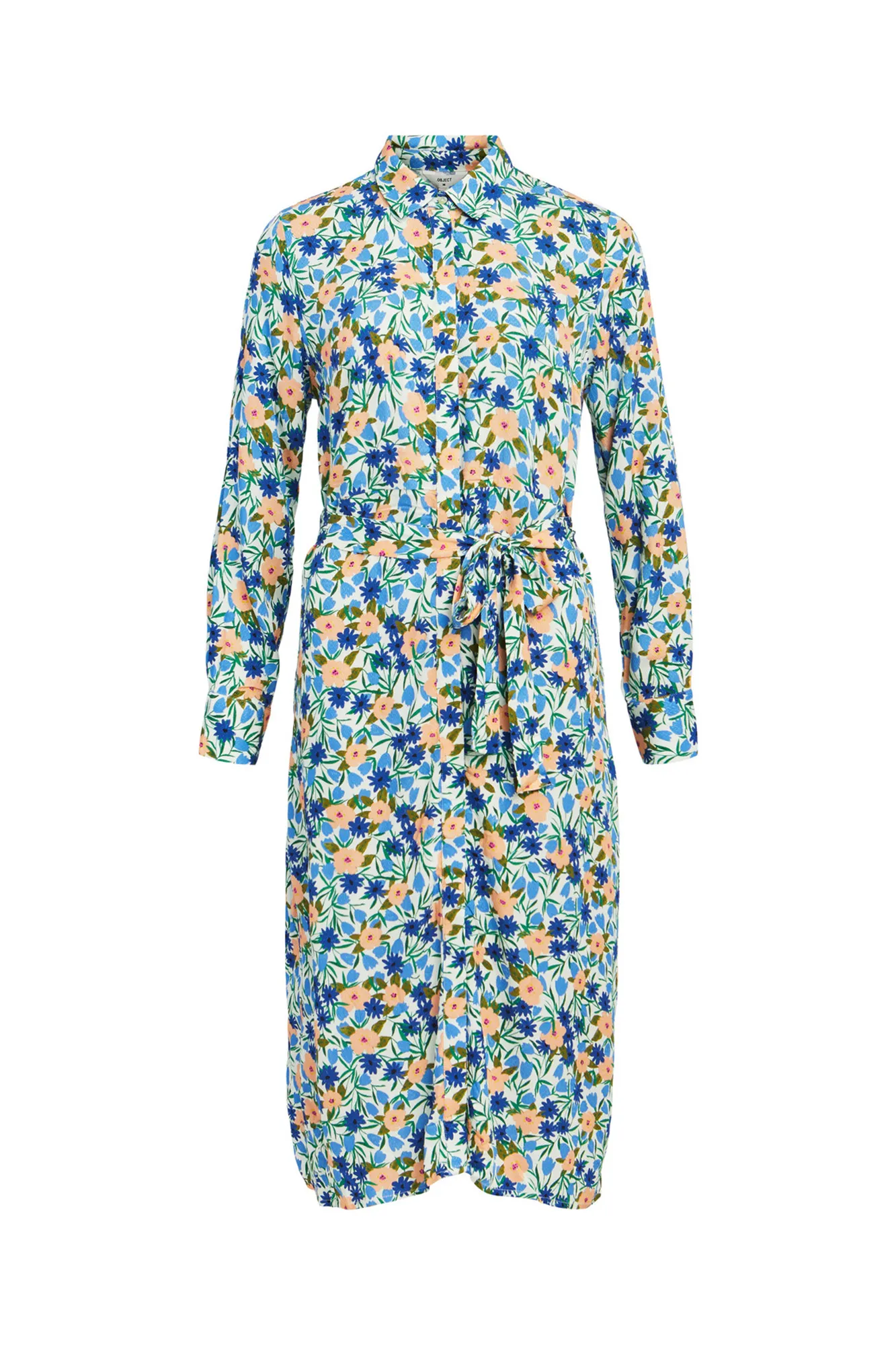 Object Vestido midi camisero