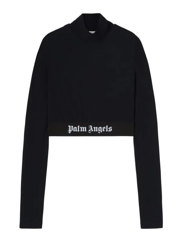 PALM ANGELS TOP  NEGRO