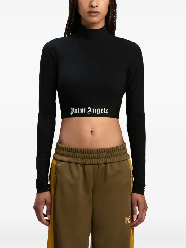 PALM ANGELS TOP  NEGRO