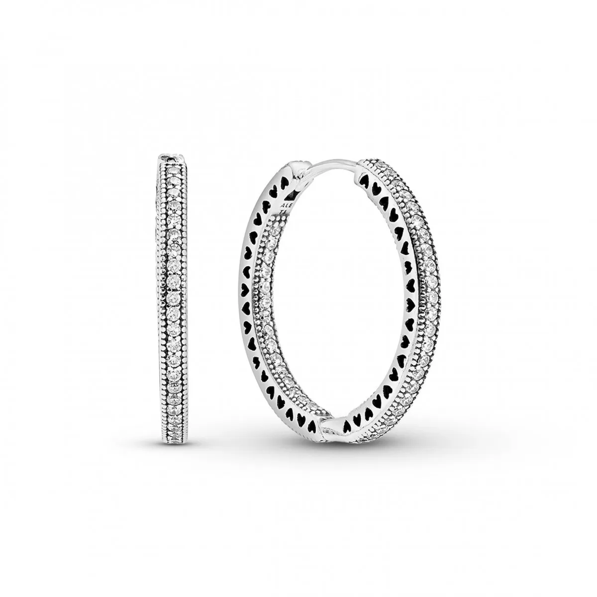 PANDORA AROS CIRCONITAS BRILLANTES  PANDORA