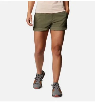 Pantalones cortos Columbia Firwood Camp II (Stone Green) para mujer
