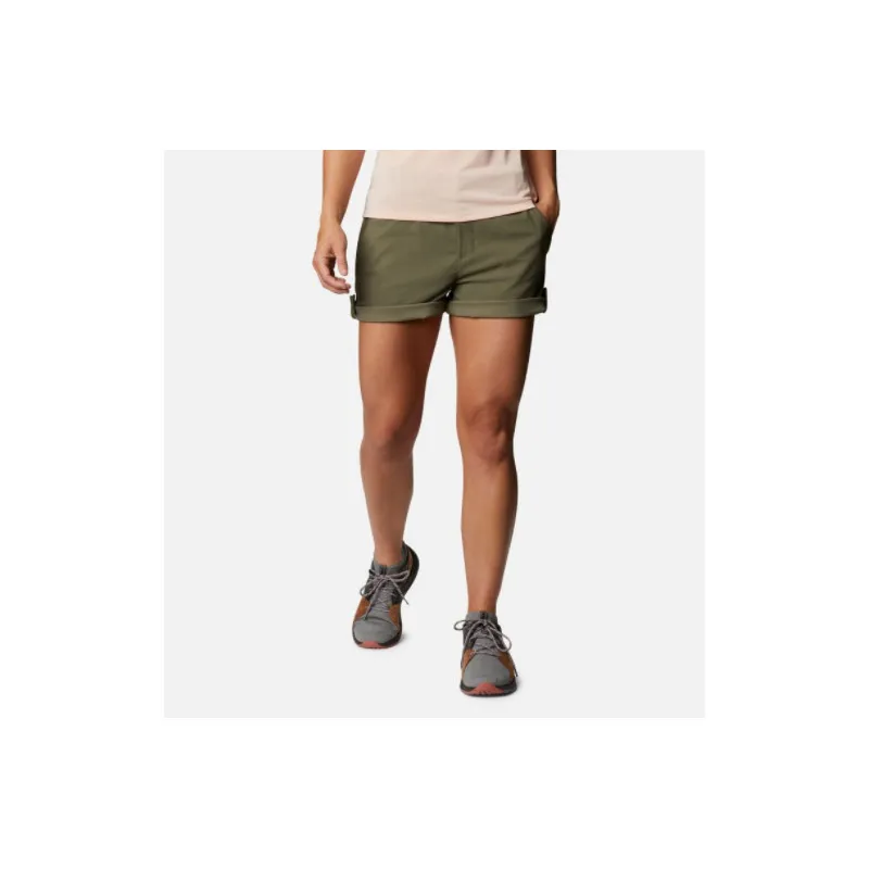 Pantalones cortos Columbia Firwood Camp II (Stone Green) para mujer