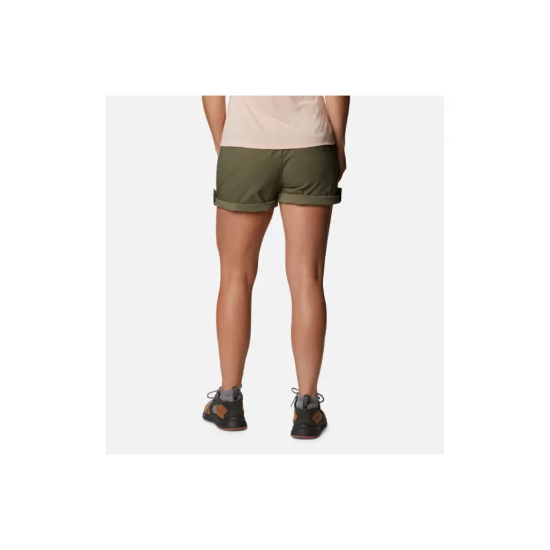 Pantalones cortos Columbia Firwood Camp II (Stone Green) para mujer