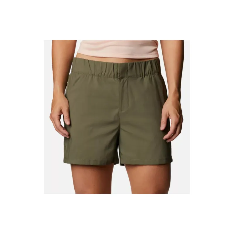 Pantalones cortos Columbia Firwood Camp II (Stone Green) para mujer