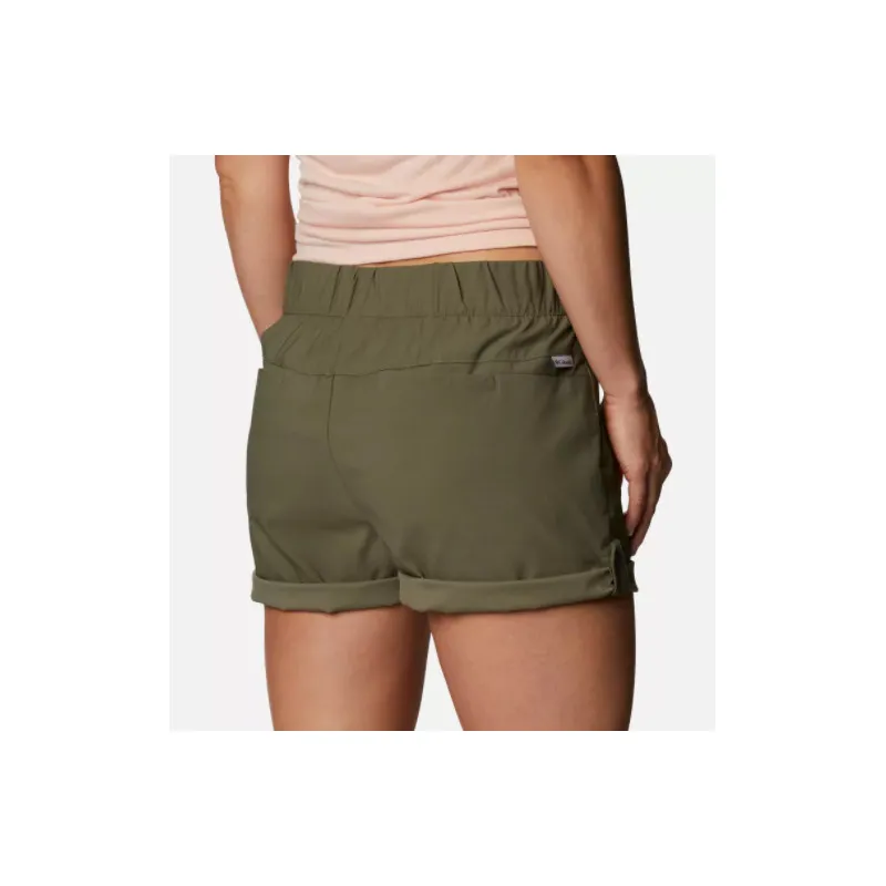 Pantalones cortos Columbia Firwood Camp II (Stone Green) para mujer