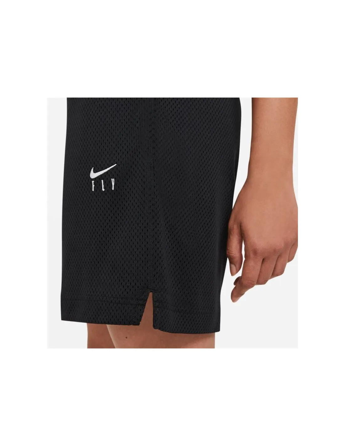Pantalones de baloncesto Nike Fly Mujer Negro