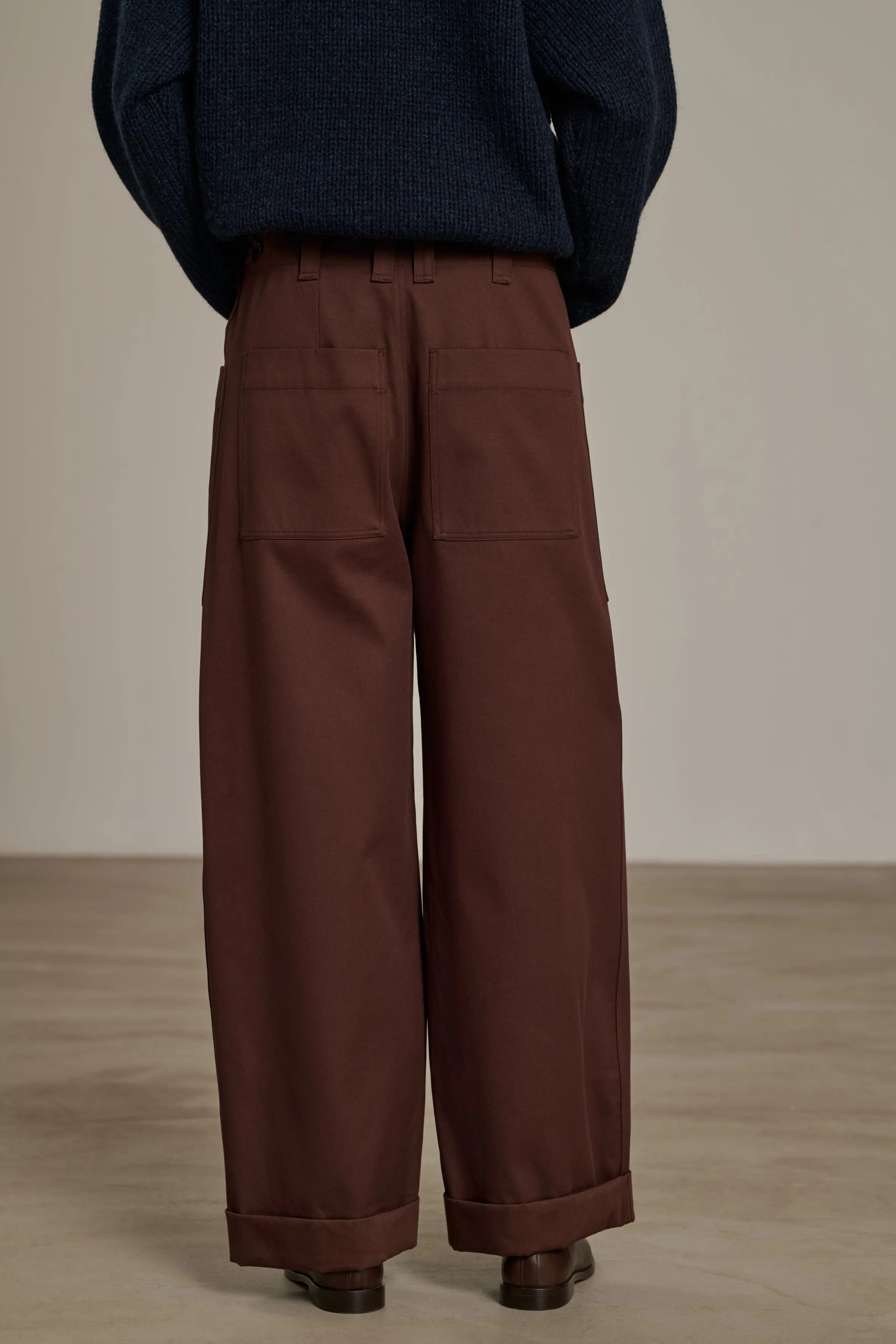 PANTALÓN THABOR Pantalón de sarga de algodón ligero