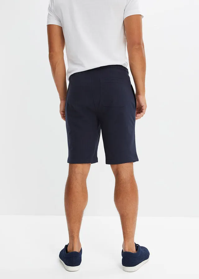 PANTALóN CORTO DE CHáNDAL CON POLIéSTER RECICLADO (2 UNIDADES) NEGROAZUL MARINO