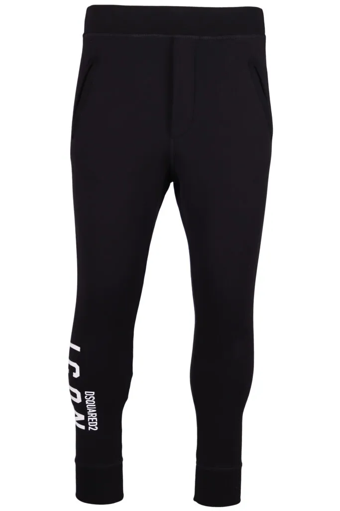 Pantalón de chándal rojo con doble logo lateral