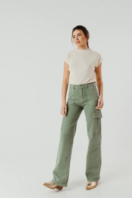 PANTALóN RONSES  KAKI