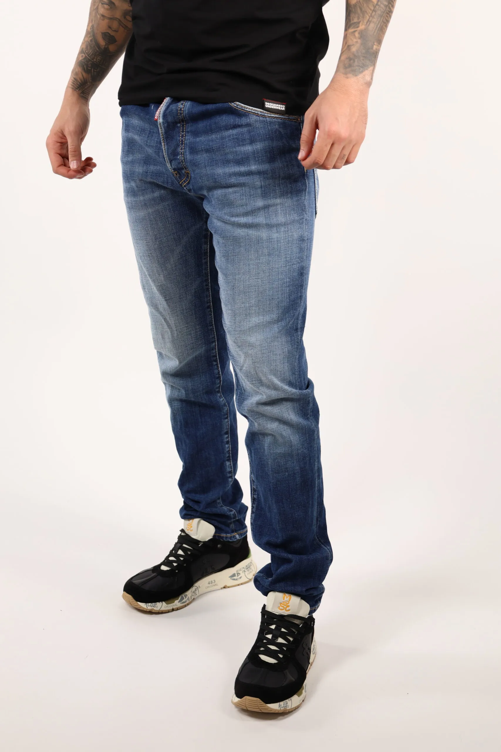 Pantalón vaquero azul 