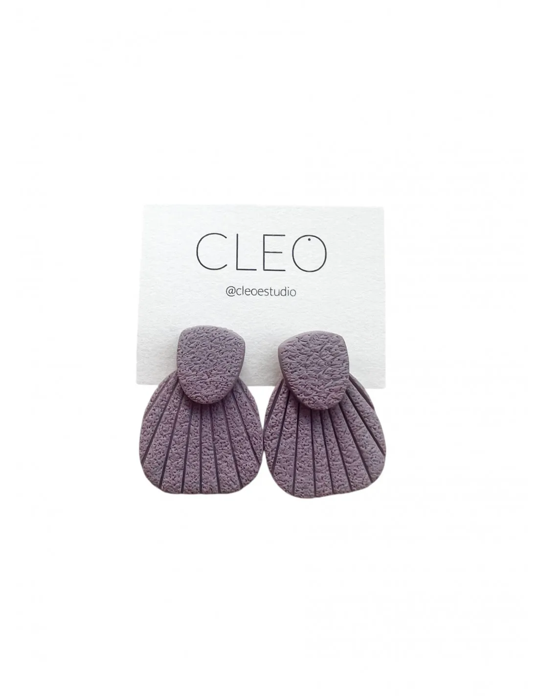 PENDIENTES JARED LAVANDA CLEO