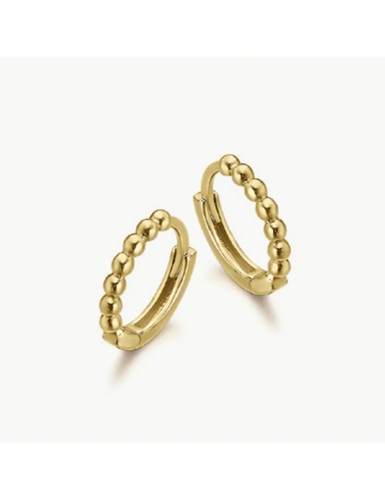 Pendientes Oro 18k Lecarre Aros Bolitas GB165OA