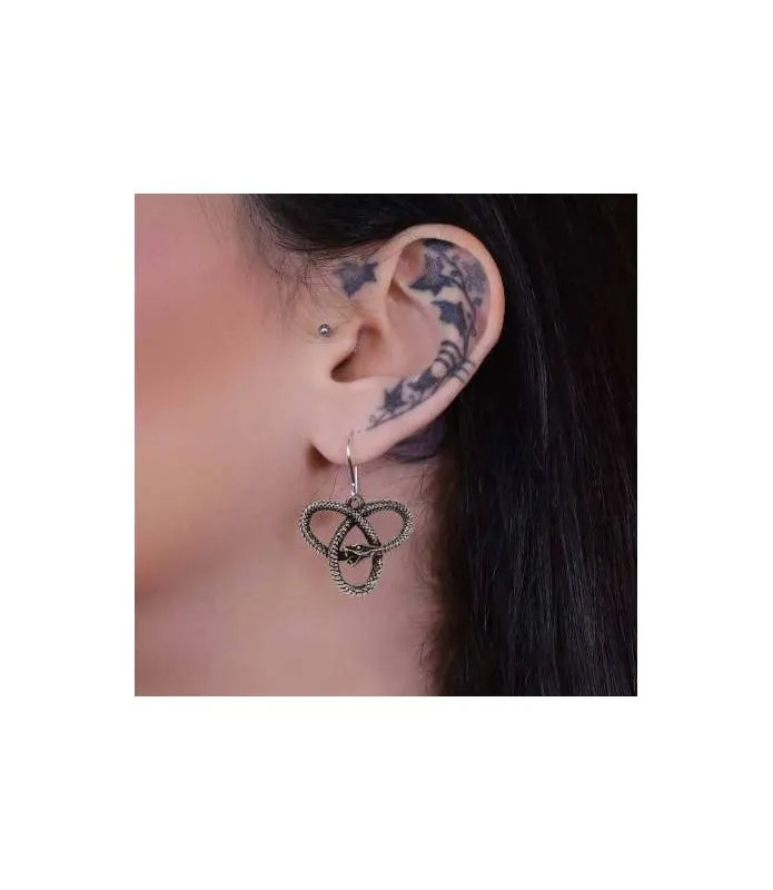 PENDIENTES TRISKEL SERPIENTE EVE'S TRIQUETRA ALCHEMY E460