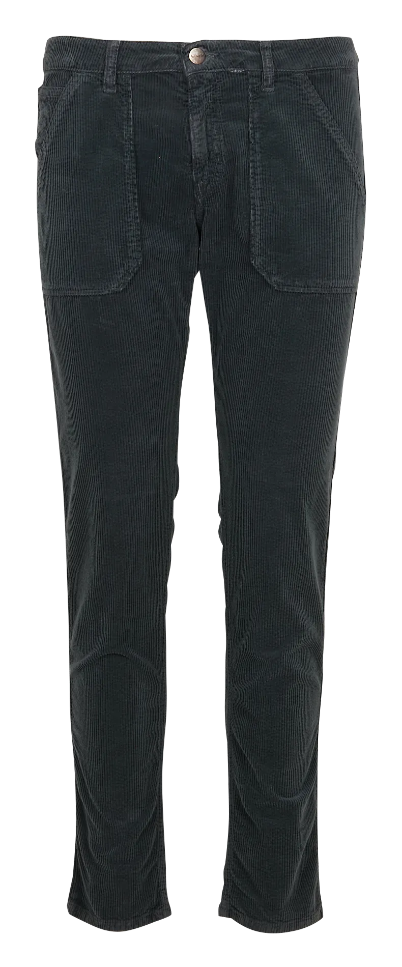 PIERCE  PANTALóN SLIM DE PANA EN GRIS