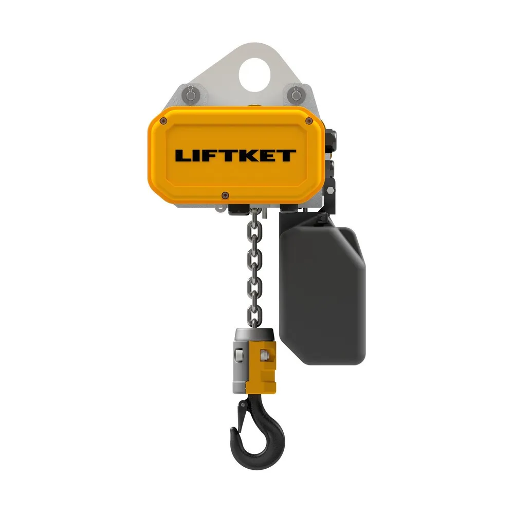 POLIPASTO ELéCTRICO DE CADENA LIFTKET SLINE CON SUSPENSIóN DE UN ORIFICIO, CAPACIDAD DE CARGA 125 KG, 8/2 M/MIN