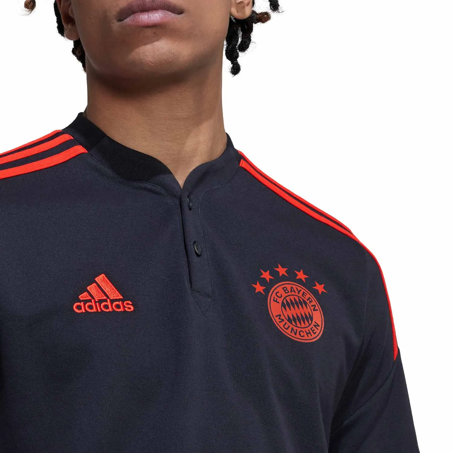 Polo adidas Bayern entrenamiento staff