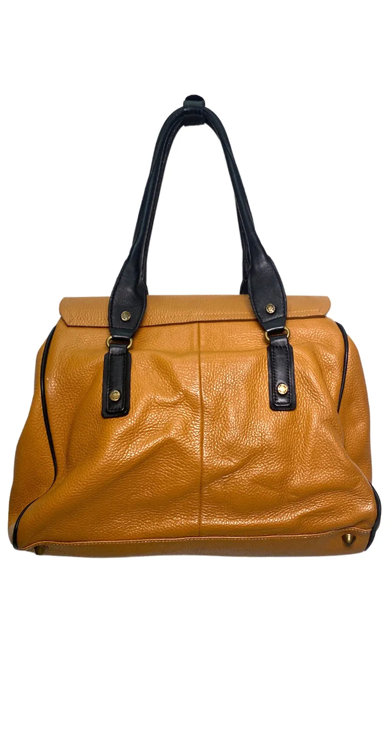 PRÜNE Cartera Cuero Café