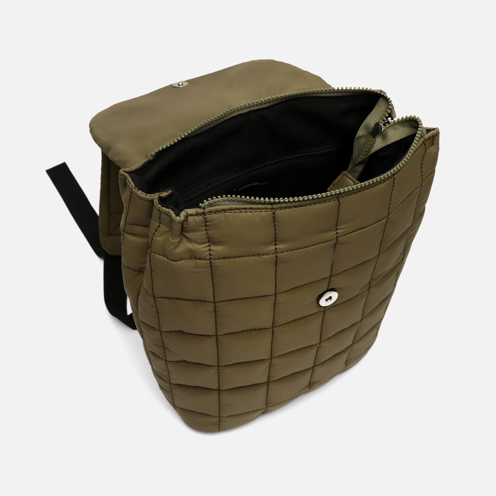 Puki mochila con solapa acolchada en nylon