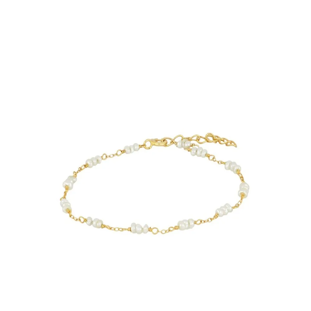 Pulsera Amalfi Perla Oro