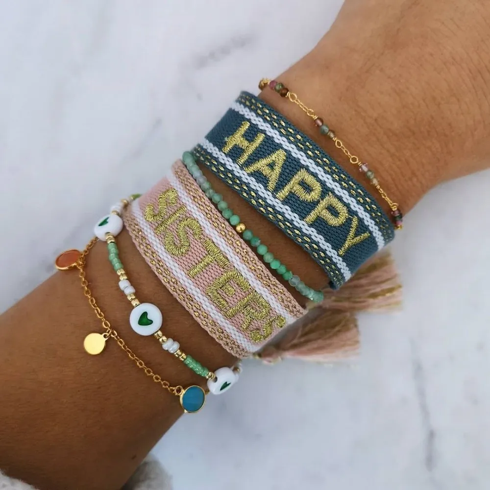 Pulsera Amalfi Turmalina Oro