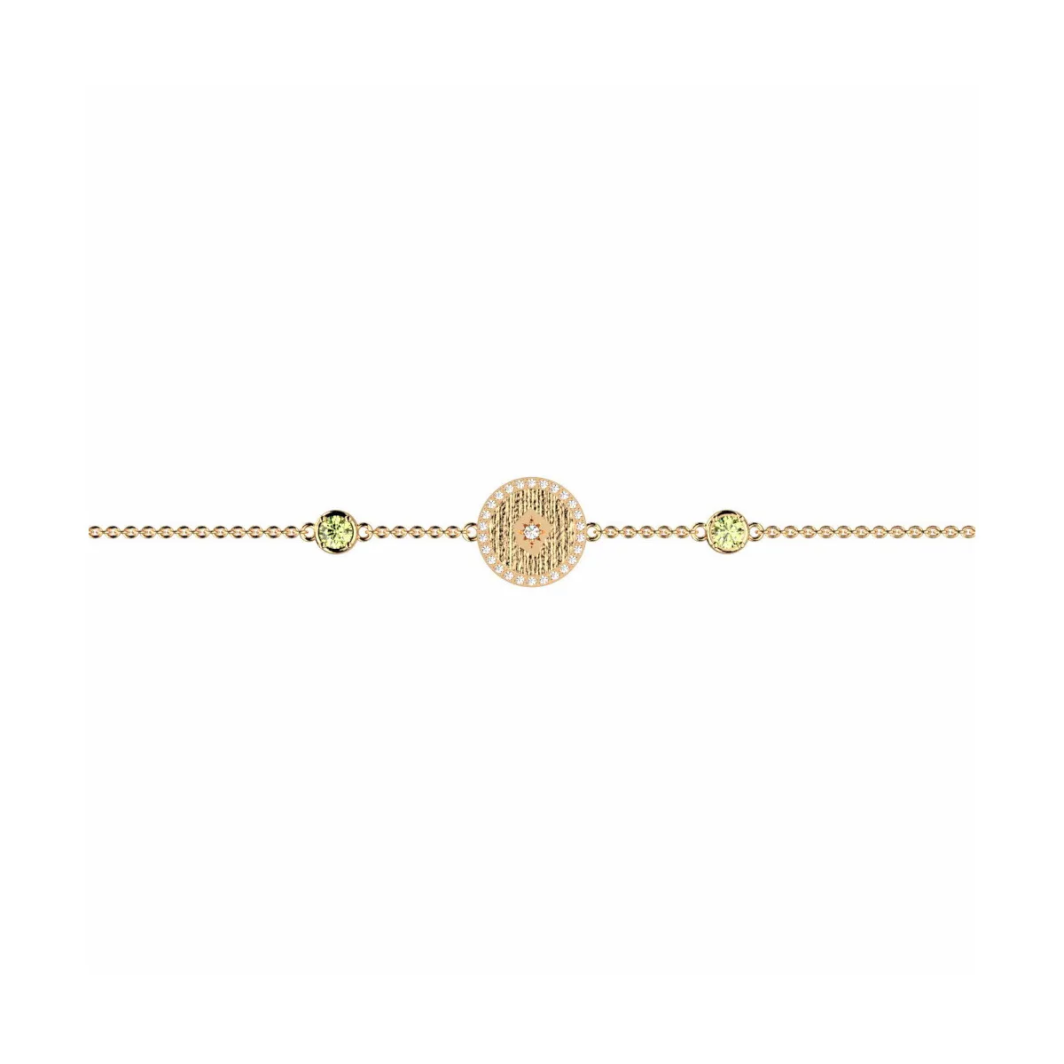 PULSERA CON PIEDRAS DE NACIMIENTO , AGOSTO  LES GEORGETTES