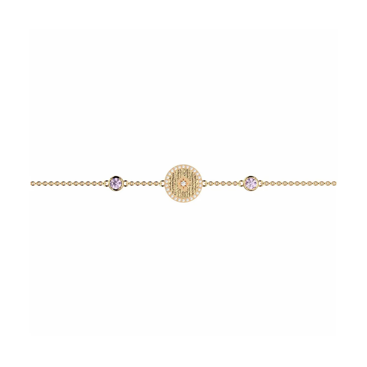 PULSERA CON PIEDRAS DE NACIMIENTO, JUNIO  LES GEORGETTES