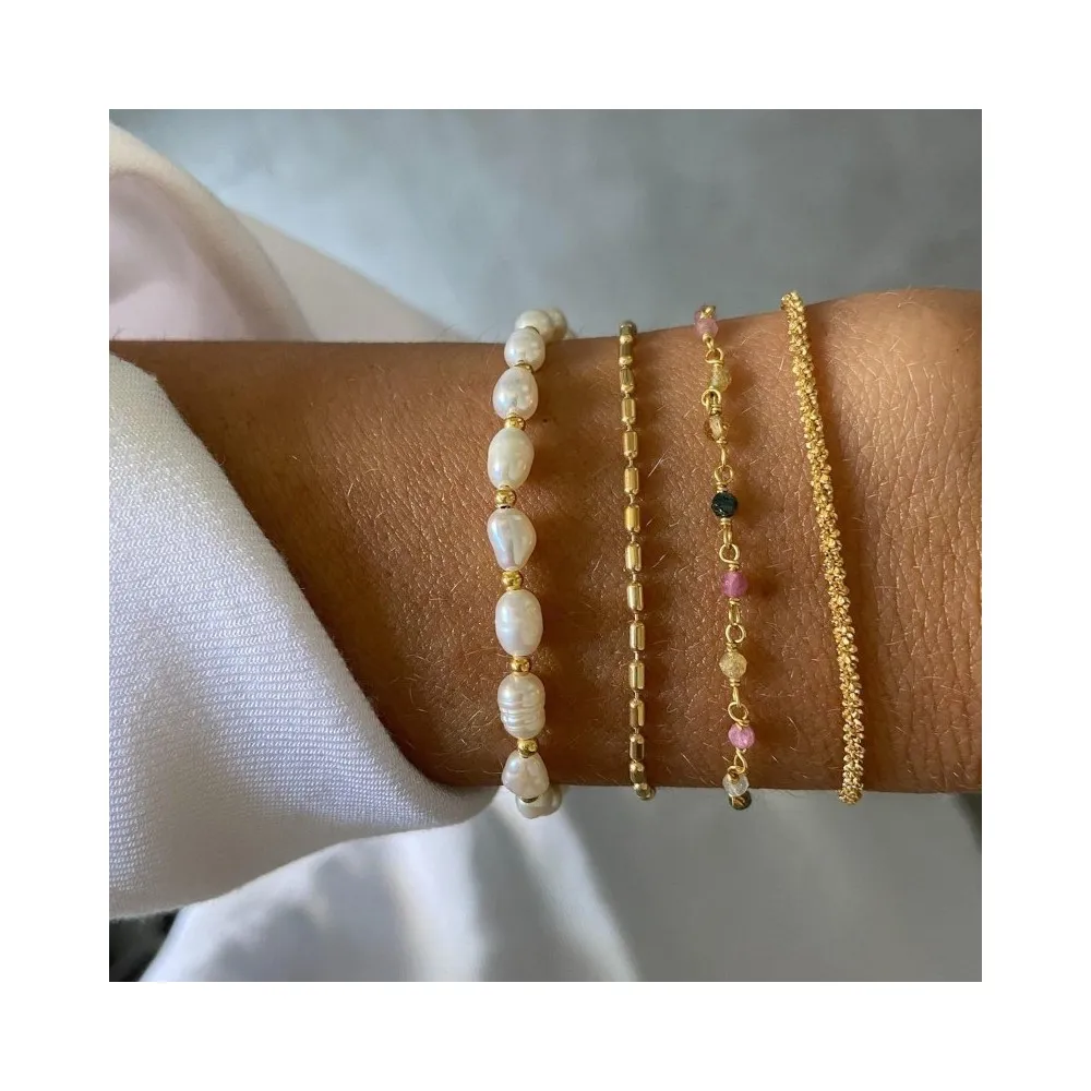 Pulsera Cylinders Oro