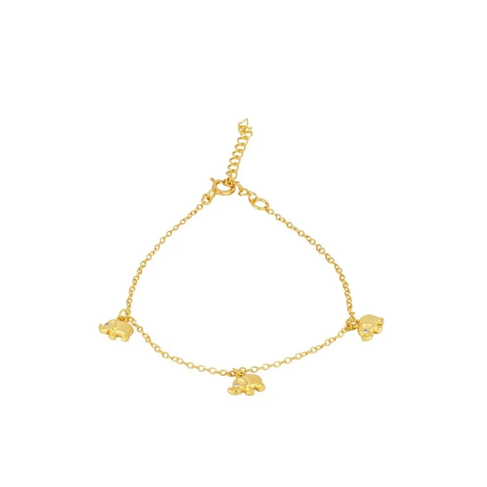 Pulsera Elephants Oro