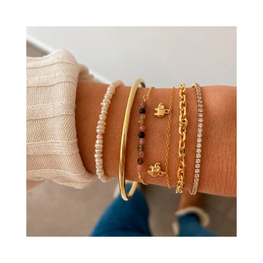 Pulsera Elephants Oro