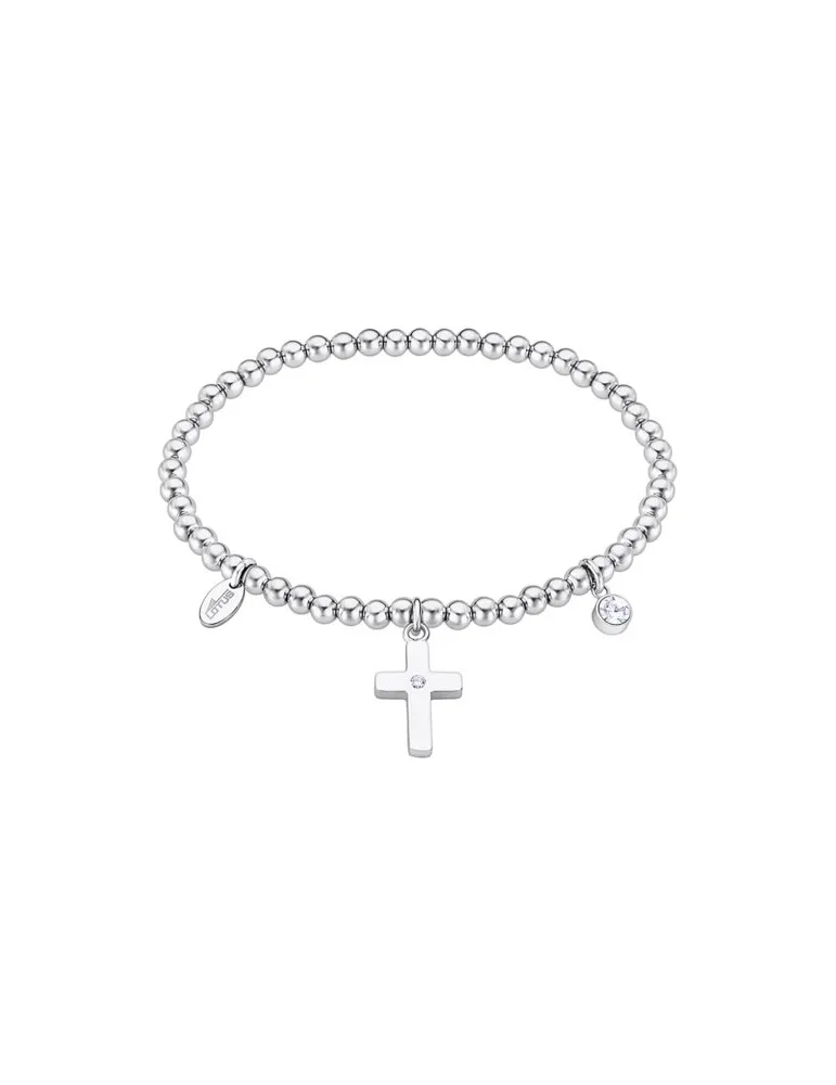 pulsera lotus style Cruz acero mujer ls2170