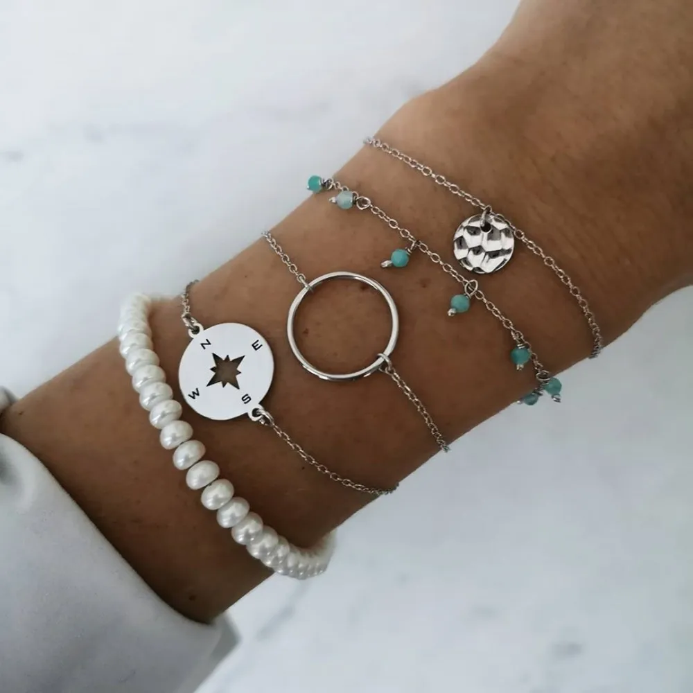 Pulsera Maldives Perlas