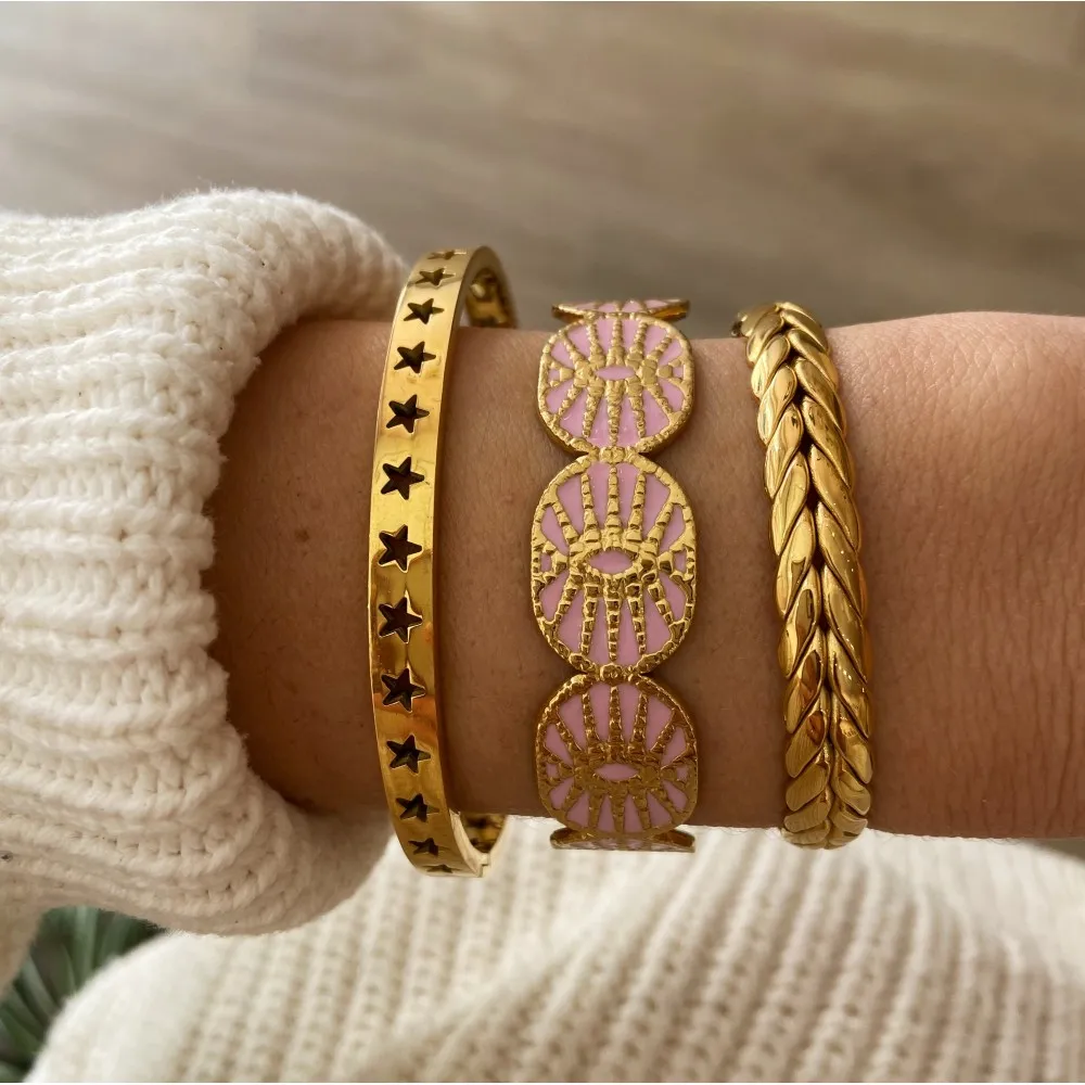 Pulsera Marilina Stars Oro