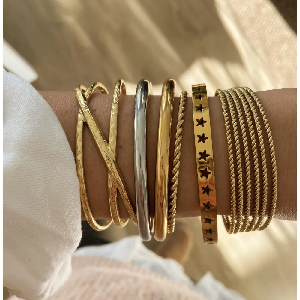 Pulsera Marilina Stars Oro