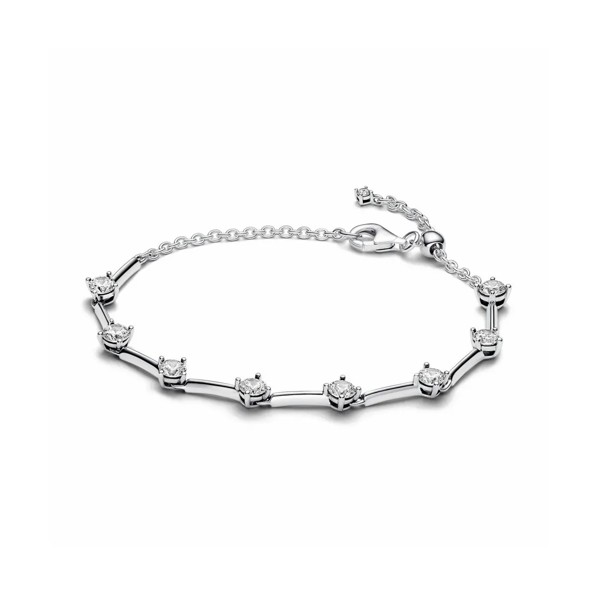 PULSERA PANDORA BARRAS BRILLANTES  PANDORA