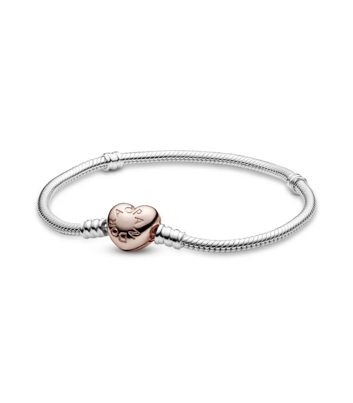 PULSERA PANDORA MOMENTS CIERRE CORAZóN ROSE  580719