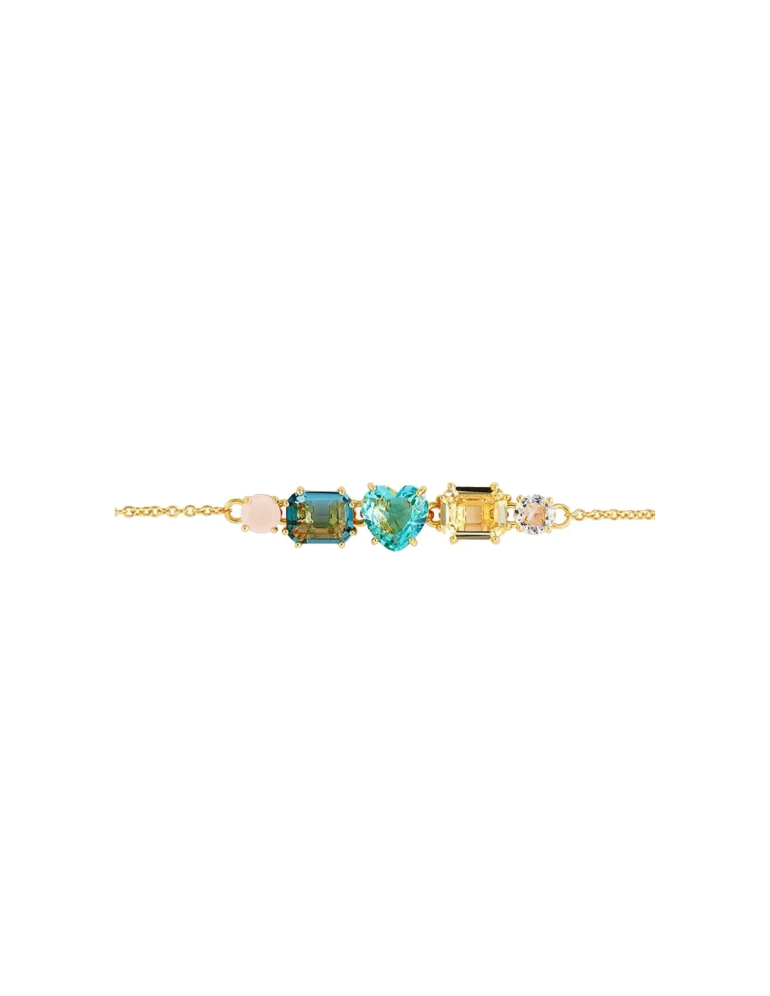 Pulsera piedras La Diamantine acqua azzura