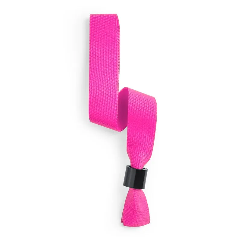 Pulsera  poliéster con cierre seguridad Plasker