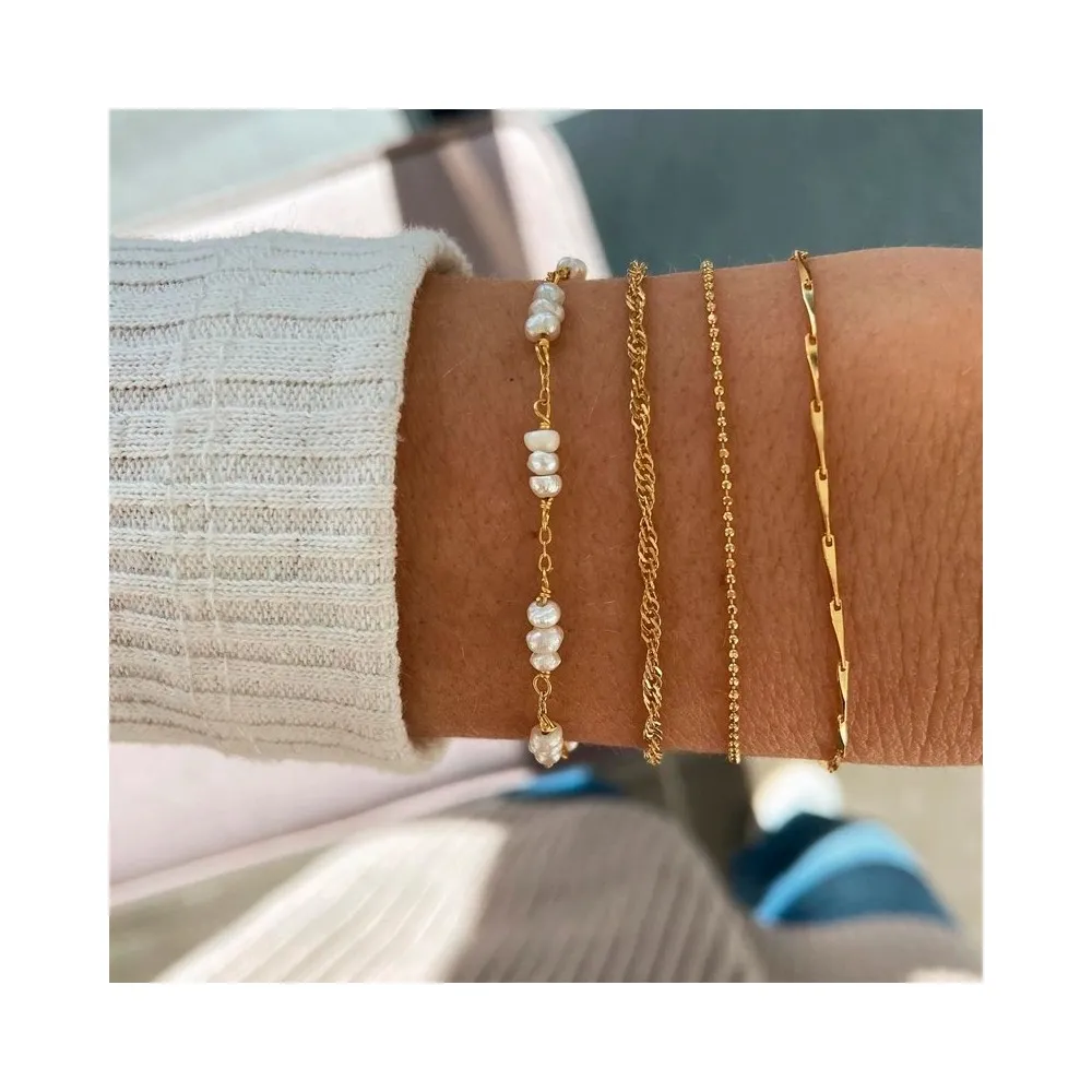 Pulsera Singapur Oro