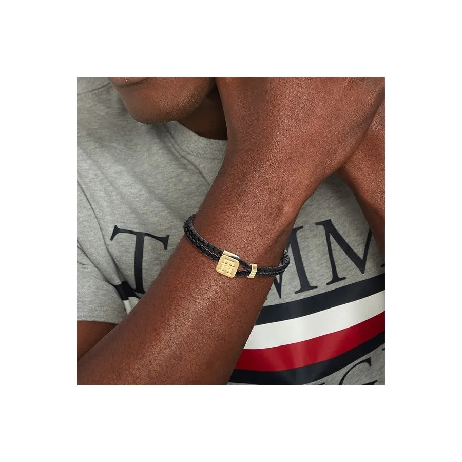 Pulsera Tommy Hilfiger Hombre 2790531 Negra