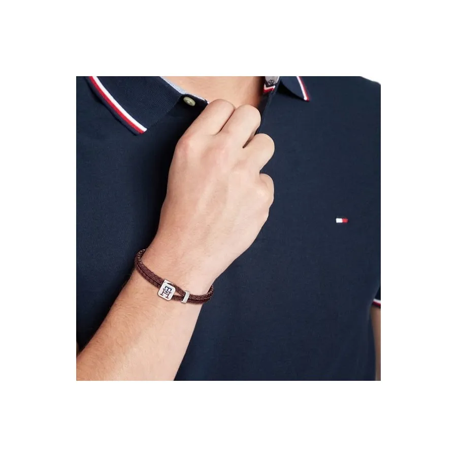 Pulsera Tommy Hilfiger Hombre 2790533 Granate