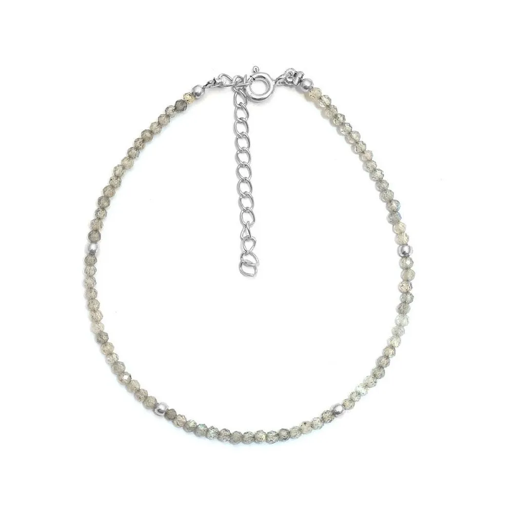 Pulsera Wave Labradorita