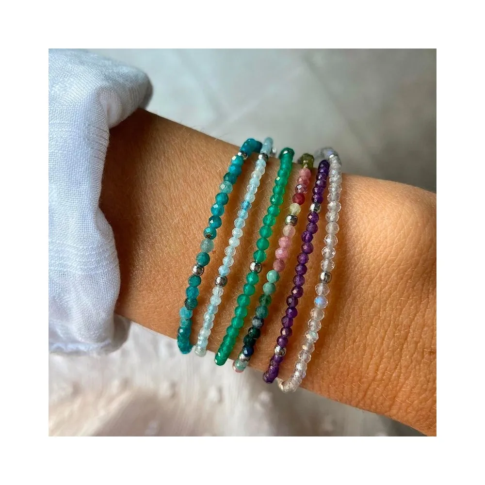 Pulsera Wave Labradorita