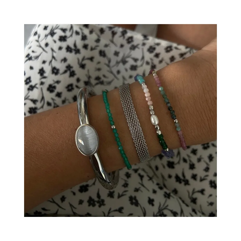 Pulsera Wave Turmalina
