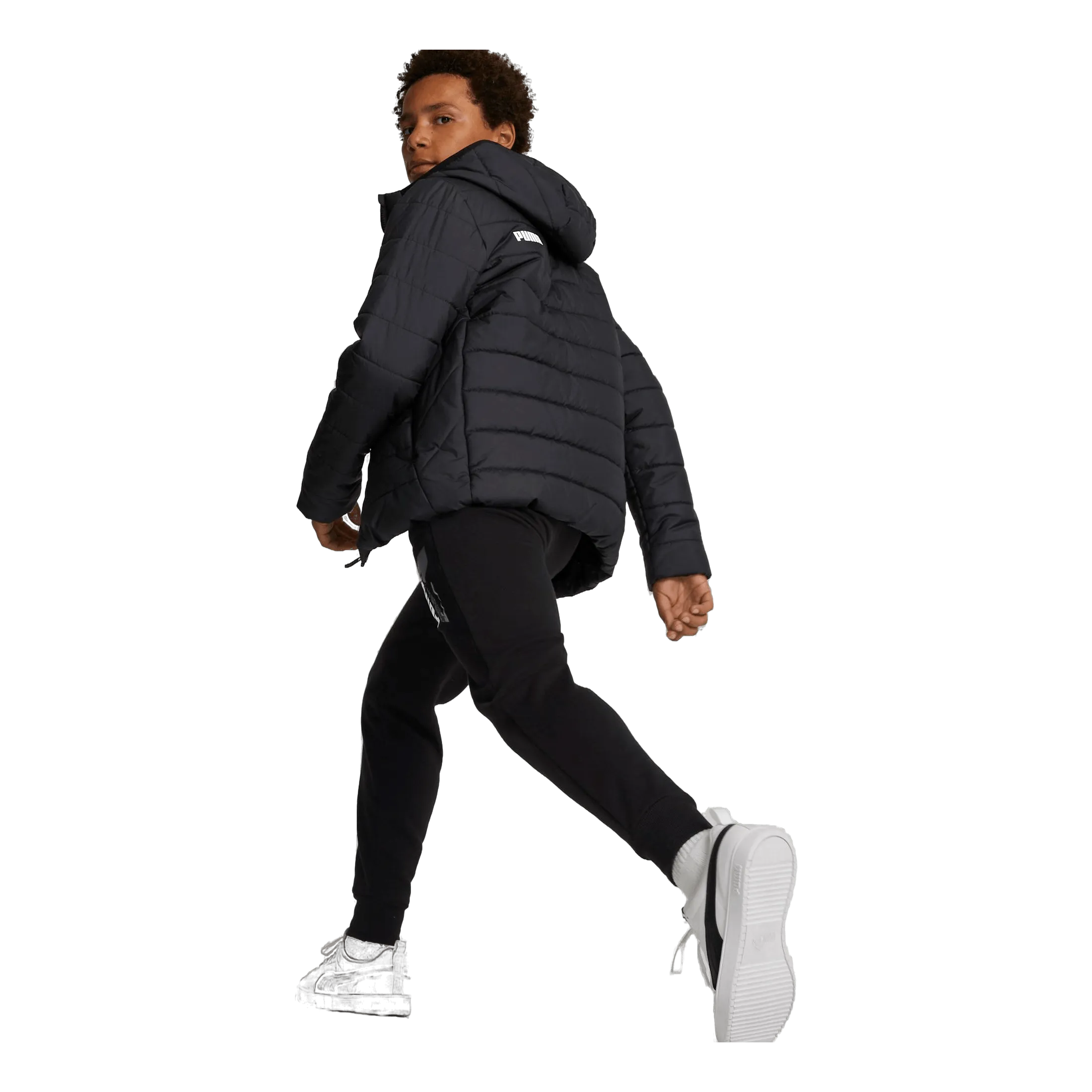 Puma Ess Hooded Padded Jacket Puma Black