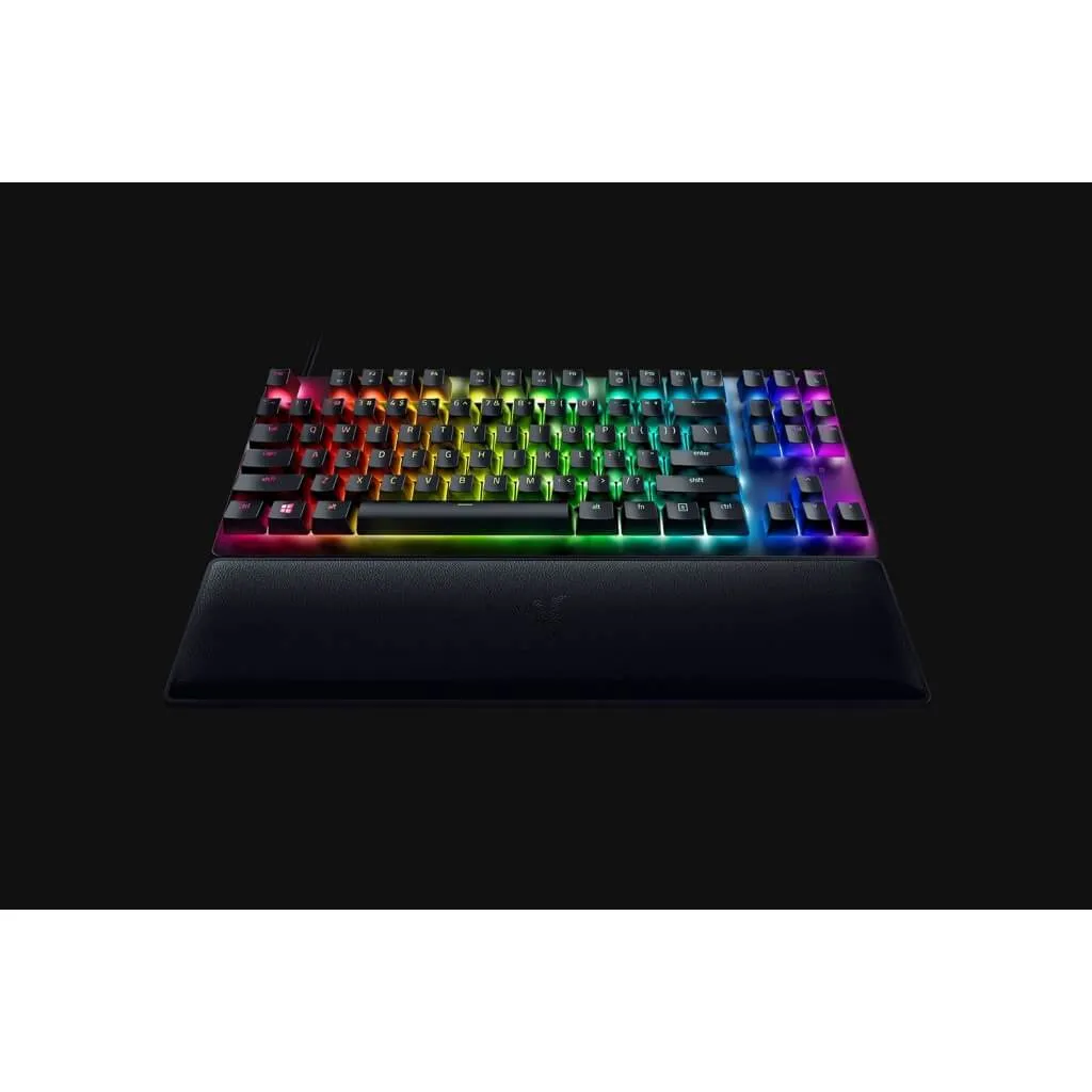 Razer Teclado Alámbrico Clicky Gaming Huntsman V2 Tenkeyless, Inglés