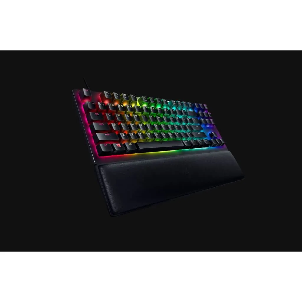 Razer Teclado Alámbrico Clicky Gaming Huntsman V2 Tenkeyless, Inglés